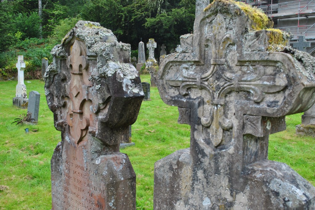 St Mary's Chapel Eskadale graveyard @nme Nellie Merthe Erkenbach